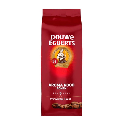 [SLB11A] Koffiebonen Douwe Egberts Aroma Rood